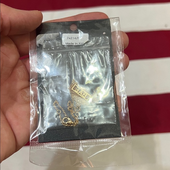 Gold color ‘Bae' Necklace - Picture 10 of 11